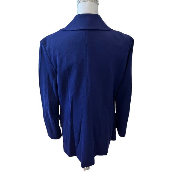 Vintage Koret of California Oversized Unstructured Blazer Blue - Picture 4 of 6